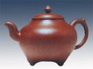 紫砂壶图片：三足传炉 - 宜兴紫砂壶网