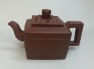紫砂壶图片：荷花四方 - 宜兴紫砂壶网