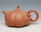 紫砂壶图片：南瓜壶 - 宜兴紫砂壶网
