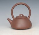 紫砂壶图片：提梁石瓢 - 宜兴紫砂壶网