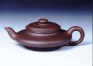 紫砂壶图片：书扁壶 - 宜兴紫砂壶网