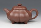 紫砂壶图片：四蹄葵菱 - 宜兴紫砂壶网