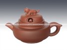 紫砂壶图片：藏龙伏虎 300cc 清水泥 - 宜兴紫砂壶网