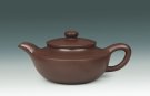 紫砂壶图片：汉扁壶 - 宜兴紫砂壶网