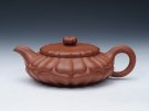 紫砂壶图片：扁合菱 - 宜兴紫砂壶网