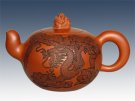 紫砂壶图片：苍龙教子 - 宜兴紫砂壶网