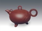 紫砂壶图片：双圈圆竹 - 宜兴紫砂壶网