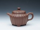 紫砂壶图片：筋纹菊瓣 - 宜兴紫砂壶网