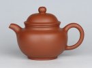 紫砂壶图片：朱泥掇球 - 宜兴紫砂壶网