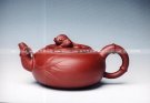 紫砂壶图片：鱼竹 - 宜兴紫砂壶网