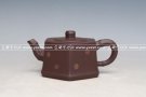 紫砂壶图片：六方竹段 - 宜兴紫砂壶网
