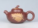 紫砂壶图片：秋叶 - 宜兴紫砂壶网