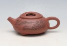 紫砂壶图片：牛盖石瓢200CC - 宜兴紫砂壶网