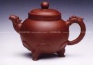 紫砂壶图片：三羊开泰宝鼎 - 宜兴紫砂壶网