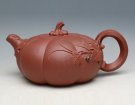 紫砂壶图片：南瓜壶 - 宜兴紫砂壶网