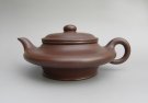 紫砂壶图片：虚扁 - 宜兴紫砂壶网