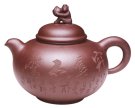 紫砂壶图片：猴缘壶 - 宜兴紫砂壶网