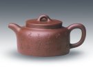 紫砂壶图片：平盖莲子(全手工) - 宜兴紫砂壶网