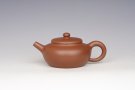紫砂壶图片：扁钟300CC（全手工） - 宜兴紫砂壶网