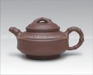 紫砂壶图片：双线竹鼓 - 宜兴紫砂壶网