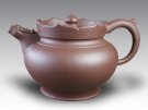 紫砂壶图片：龙头僧帽 - 宜兴紫砂壶网