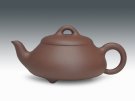 紫砂壶图片：弯嘴石瓢 - 宜兴紫砂壶网