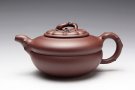 紫砂壶图片：柿圆壶 - 宜兴紫砂壶网