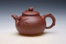 紫砂壶图片：寿桃壶 - 宜兴紫砂壶网