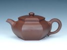 紫砂壶图片：大彬六方壶 - 宜兴紫砂壶网