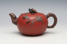 紫砂壶图片：朱泥桑蚕 - 宜兴紫砂壶网