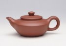 紫砂壶图片：汉扁壶 - 宜兴紫砂壶网