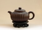 紫砂壶图片：菊瓣锦囊 - 宜兴紫砂壶网