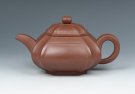 紫砂壶图片：四方抽角 - 宜兴紫砂壶网