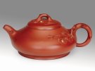 紫砂壶图片：幽兰（朱泥） - 宜兴紫砂壶网
