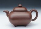 紫砂壶图片：四方传炉壶 - 宜兴紫砂壶网
