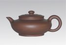 紫砂壶图片：虚扁壶 - 宜兴紫砂壶网