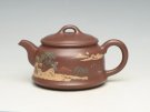 紫砂壶图片：圆盛（泥绘） - 宜兴紫砂壶网