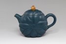 紫砂壶图片：清风荷叶壶 - 宜兴紫砂壶网