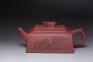 紫砂壶图片：祥虎纳福 - 宜兴紫砂壶网