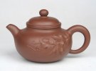 紫砂壶图片：紫南瓜  250C... - 宜兴紫砂壶网