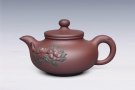 紫砂壶图片：牡丹 - 宜兴紫砂壶网
