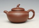 紫砂壶图片：新茄段全手工 - 宜兴紫砂壶网