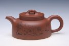紫砂壶图片：平盖莲子 - 宜兴紫砂壶网