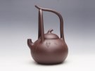 紫砂壶图片：南瓜提梁（全手工）... - 宜兴紫砂壶网