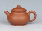 紫砂壶图片：潘壶 容量：200cc  泥料：紫泥 - 宜兴紫砂壶网