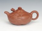 紫砂壶图片：鱼化龙（大红袍） - 宜兴紫砂壶网