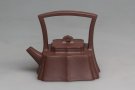 紫砂壶图片：菱花提梁 - 宜兴紫砂壶网