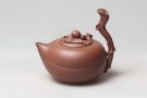 紫砂壶图片：桃 - 宜兴紫砂壶网