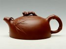 紫砂壶图片：竹节半月1 - 宜兴紫砂壶网