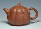 紫砂壶图片：高风南瓜壶 - 宜兴紫砂壶网